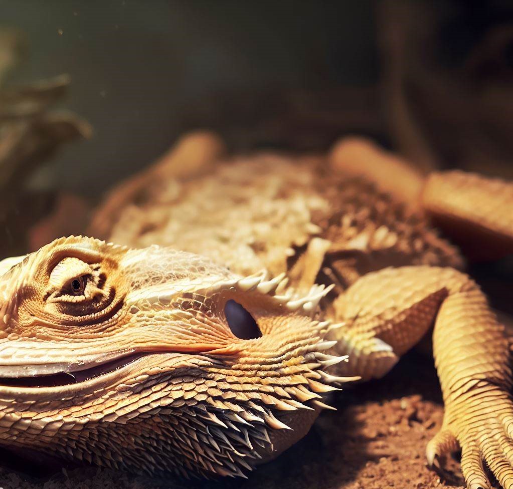 What are common health issues in bearded dragons?