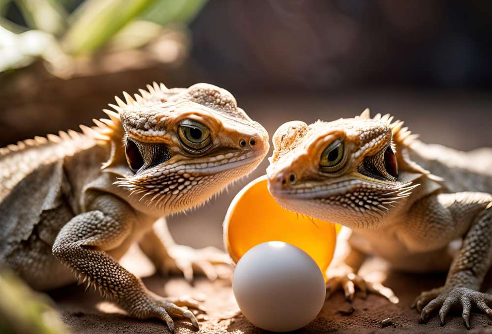 Can bearded dragons eat eggs raw